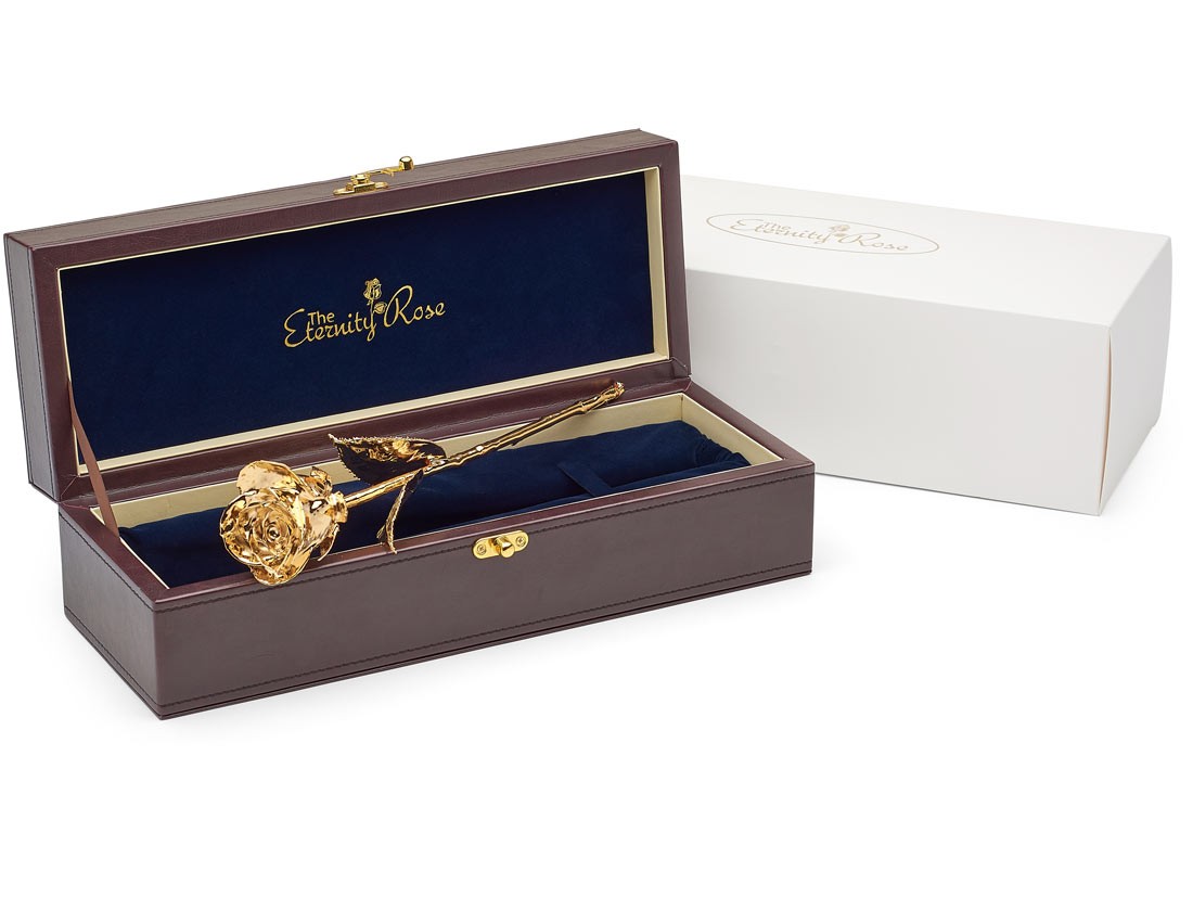 Gifts For Her Gold Dipped Rose