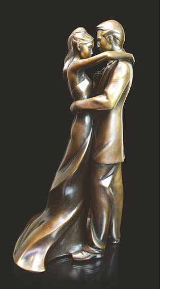 Bronze sculpture 8th anniversary