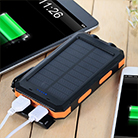 Cool birthday gifts - solar-powered charger