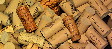 Decorative wine cork